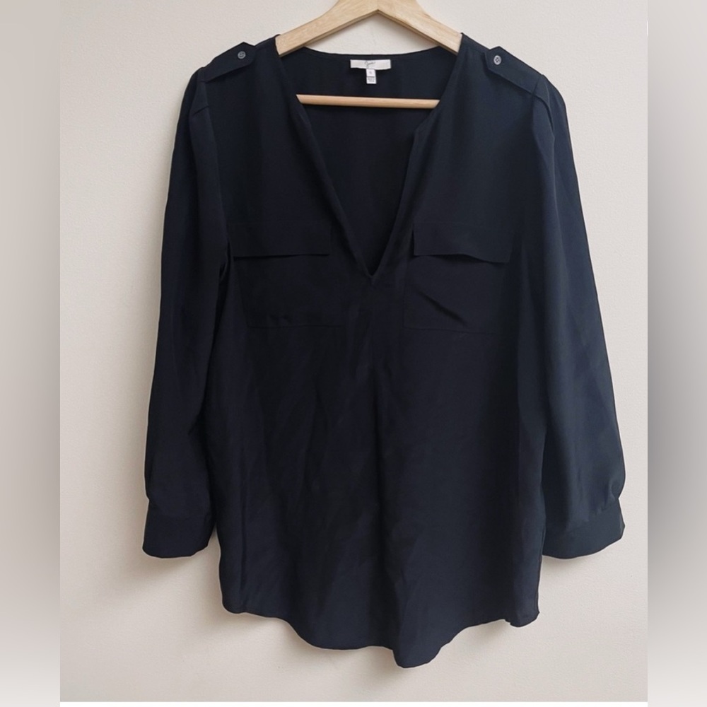 Joie Silk Black Blouse